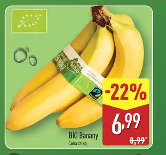 ALDI Bio banany oferta
