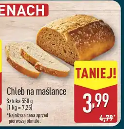 ALDI Chleb na maślance oferta