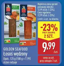 ALDI Golden seafood łosoś wędzony oferta