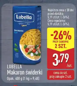 ALDI Lubella makaron świderki oferta
