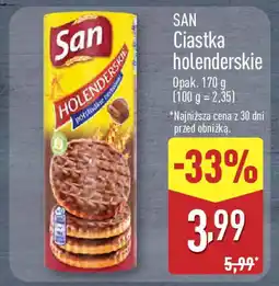 ALDI San ciastka holenderskie oferta
