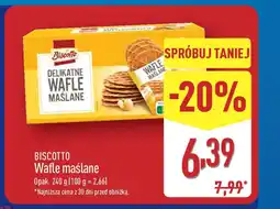 ALDI Biscotto wafle maślane oferta