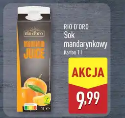 ALDI Rio d'oro sok mandarynkowy oferta