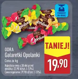 ALDI Odra galaretki opolanki oferta