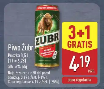 ALDI Piwo Żubr oferta