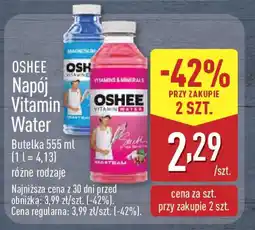 ALDI Oshee napój vitamin water oferta