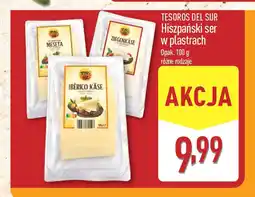 ALDI Tesoros del sur hiszpański ser w plastrach oferta