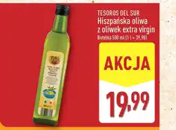 ALDI Tesoros del sur hiszpańska oliwa z oliwek extra virgin oferta