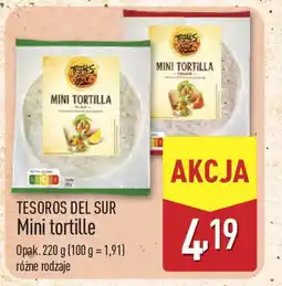 ALDI Tesoros del sur mini tortille oferta