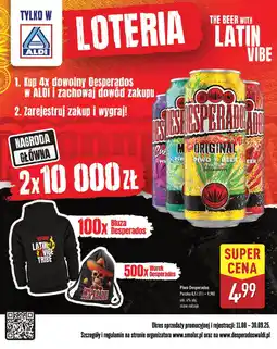 ALDI Piwo Desperados oferta