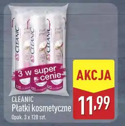 ALDI Cleanic płatki kosmetyczne oferta