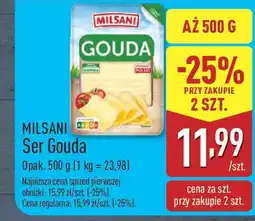 ALDI Milsani ser gouda oferta
