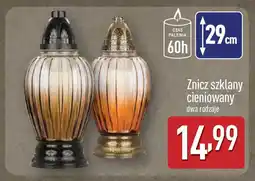 ALDI Znicz szklany cieniowany oferta