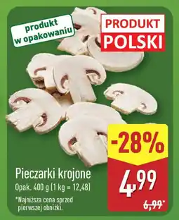 ALDI Pieczarki krojone oferta