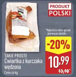 ALDI Takie proste ćwiartka z kurczaka oferta