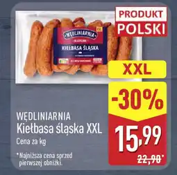 ALDI Wędliniarnia kiełbasa śląska xxl oferta