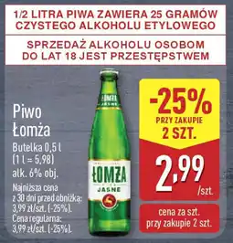 ALDI Piwo Łomża oferta
