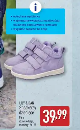 ALDI Lily & dan sneakersy dziecięce oferta
