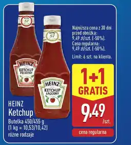 ALDI Heinz ketchup oferta