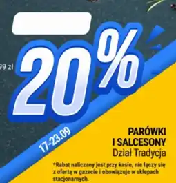bi1 Parówki i salcesony dział tradycja oferta