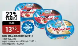 bi1 Lody koral kolorowe lato oferta