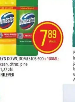 Pokusa Domestos Płyn do WC oferta