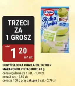 bi1 Budyń słodka chwila dr. oetker makaroniki pistacjowe oferta