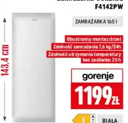 Neopunkt Zamrażarka GORENJE F4142PW oferta