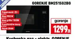 Neopunkt Kuchenka mikrofalowa GORENJE BM251S02BG oferta