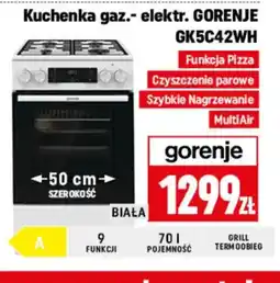 Neopunkt Kuchenka gaz.-elektr. GORENJE GK5C42WH oferta