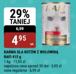 bi1 Karma dla kotów z wołowiną rafi oferta