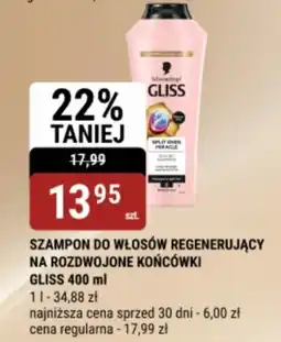 bi1 Szampon do włosów regenerujący na rozdwojone końcówki gliss oferta