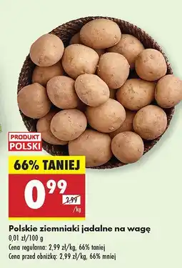 Biedronka Ziemniaki jadalne polskie Biedronka oferta