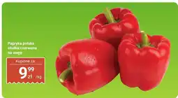 Biedronka Papryka polska słodka czerwona 1 kg Biedronka oferta