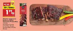 Biedronka Żeberka wieprzowe barbecue Wolno Gotowane Kraina Mięs oferta