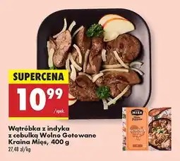 Biedronka Wątróbka z indyka z cebulką Wolno Gotowane Kraina Mięs oferta