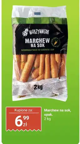 Biedronka Marchew na sok 1 opak. Warzywiak oferta