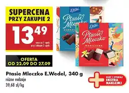 Biedronka Czekolada Ptasie Mleczko E.Wedel różne rodzaje oferta