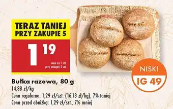 Biedronka Bułka razowa Biedronka oferta