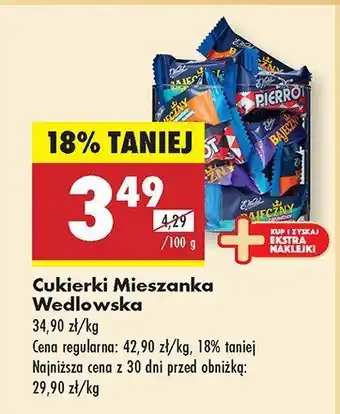 Biedronka Cukierki Mieszanka Wedlowska E.Wedel oferta