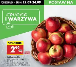 Biedronka Jabłko czerwone polskie Biedronka oferta