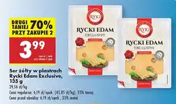 Biedronka Ser żółty Rycki Edam Exclusive oferta