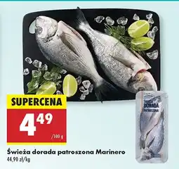 Biedronka Świeża dorada patroszona Marinero oferta