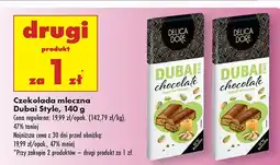 Biedronka Czekolada mleczna Dubai Style Delica D'ore oferta