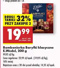 Biedronka Bombonierka Barylki klasyczne E.Wedel oferta
