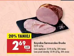 Biedronka Szynka farmerska Duda oferta