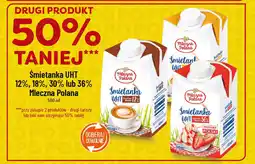 Polomarket Śmietanka UHT 12%, 18%, 30%, 36% Mleczna Polana oferta