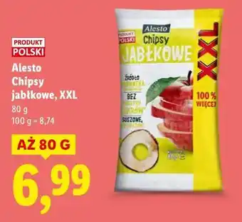 Lidl Chipsy jabłkowe Alesto oferta