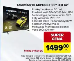 Carrefour Telewizor BLAUPUNKT 55" LED 4k oferta