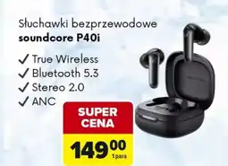 Carrefour Słuchawki bezprzewodowe soundcore P40i oferta